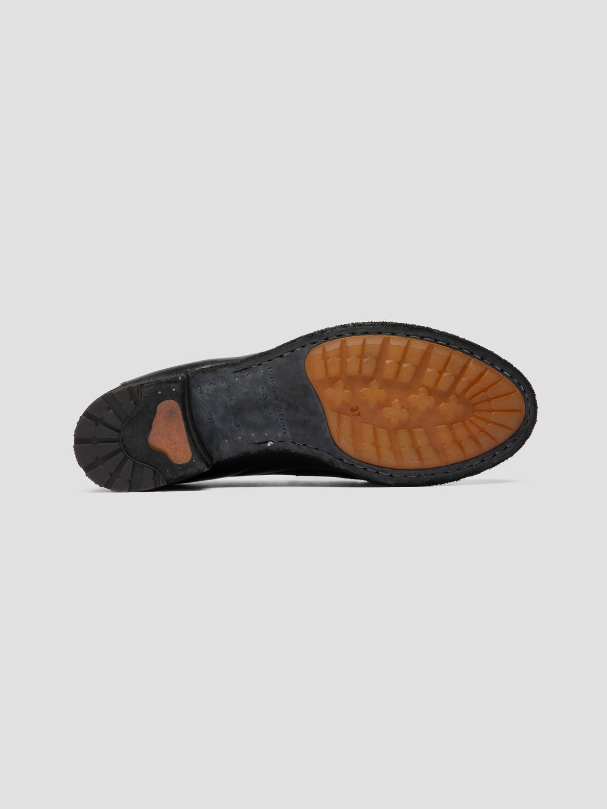 Posture Boost LEXIKON 158 - Black Leather Penny Loafers