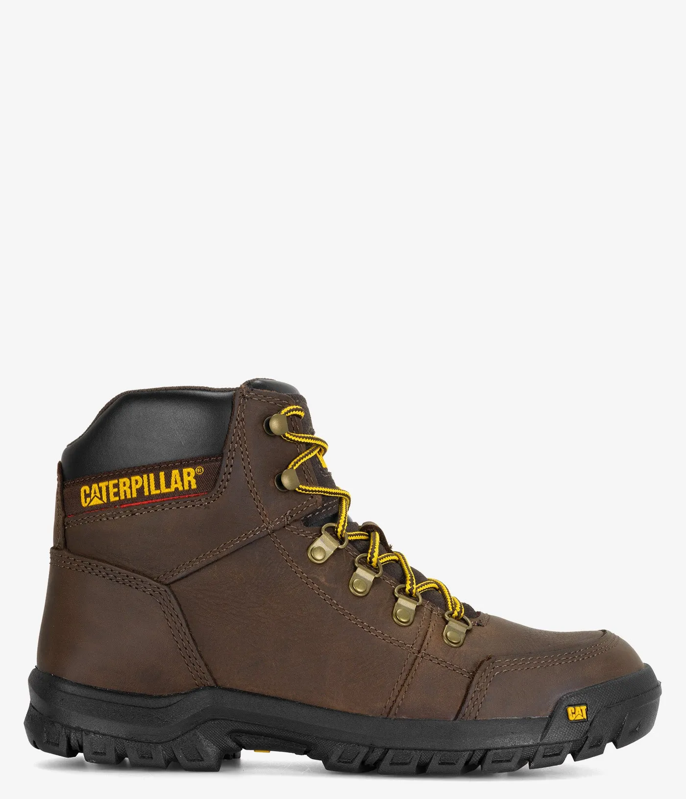 CAT Footwear Outline Work Boot - Men Mud Resistant All Day Wear Tough Weather