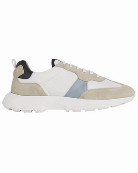 locally - sourced Reiss Evo Leather Trainer