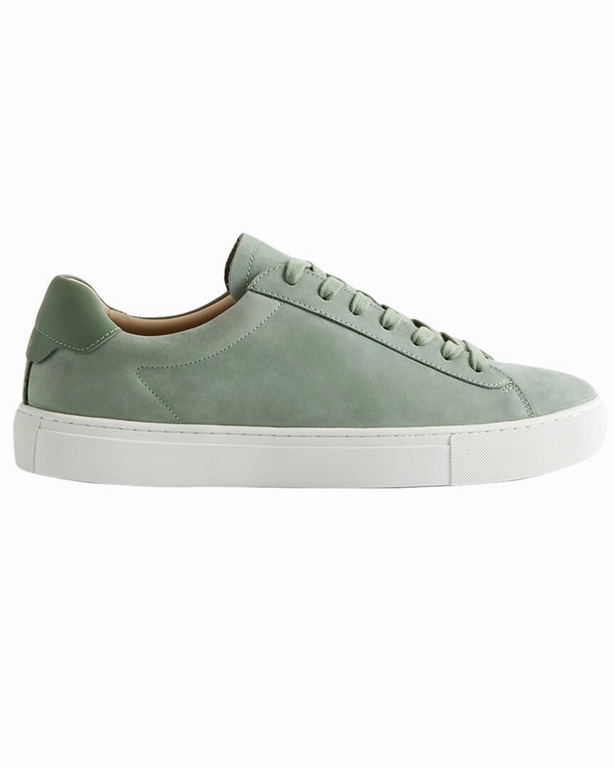 Reiss Finley Nubuck Leather Trainer Speed Flex
