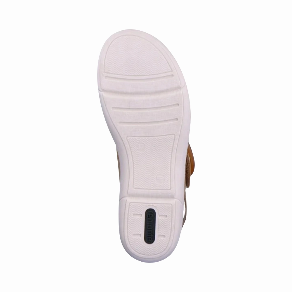 Summer essentials High-Comfort Fit Remonte Women's Jocelyn 53 Sandal in Blue/Sand