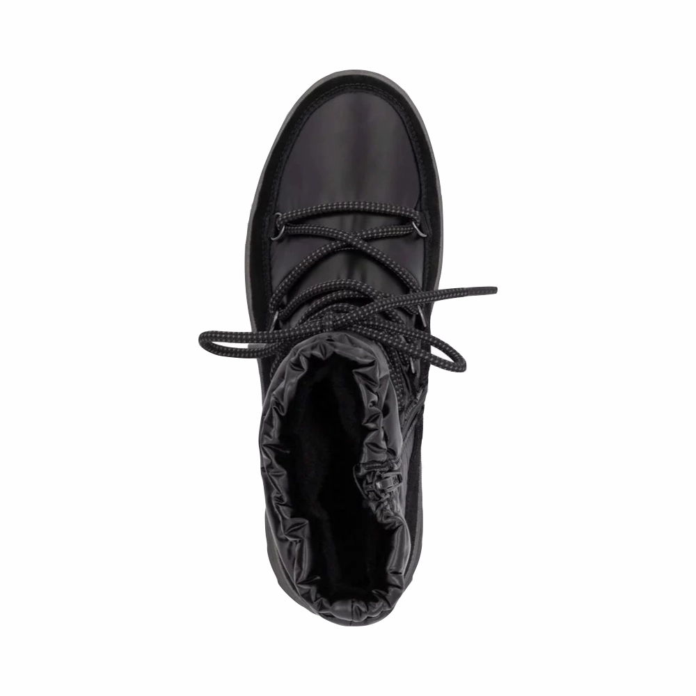 Remote Women's Lelisha 70 Puffer Waterproof Boot in Black Modern Balanced feel