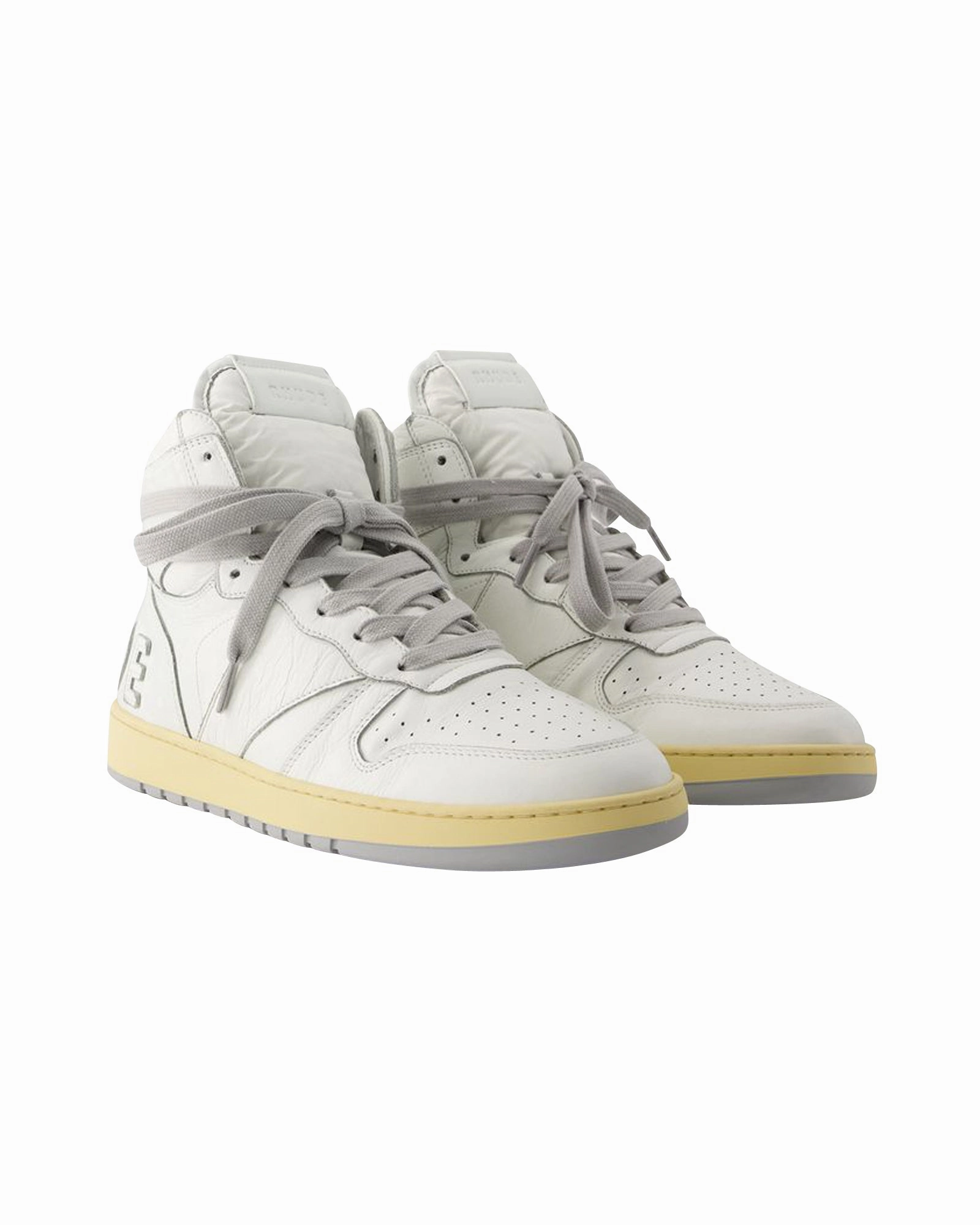 Rhecess Hi Sneakers - Rhude - Lea- Blanc High Abrasion Resistance
