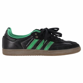 odor - control - technology - effectiveness shoes lifestyle - choice Adidas x Wales Bonner Samba Sneakers in Black Leather