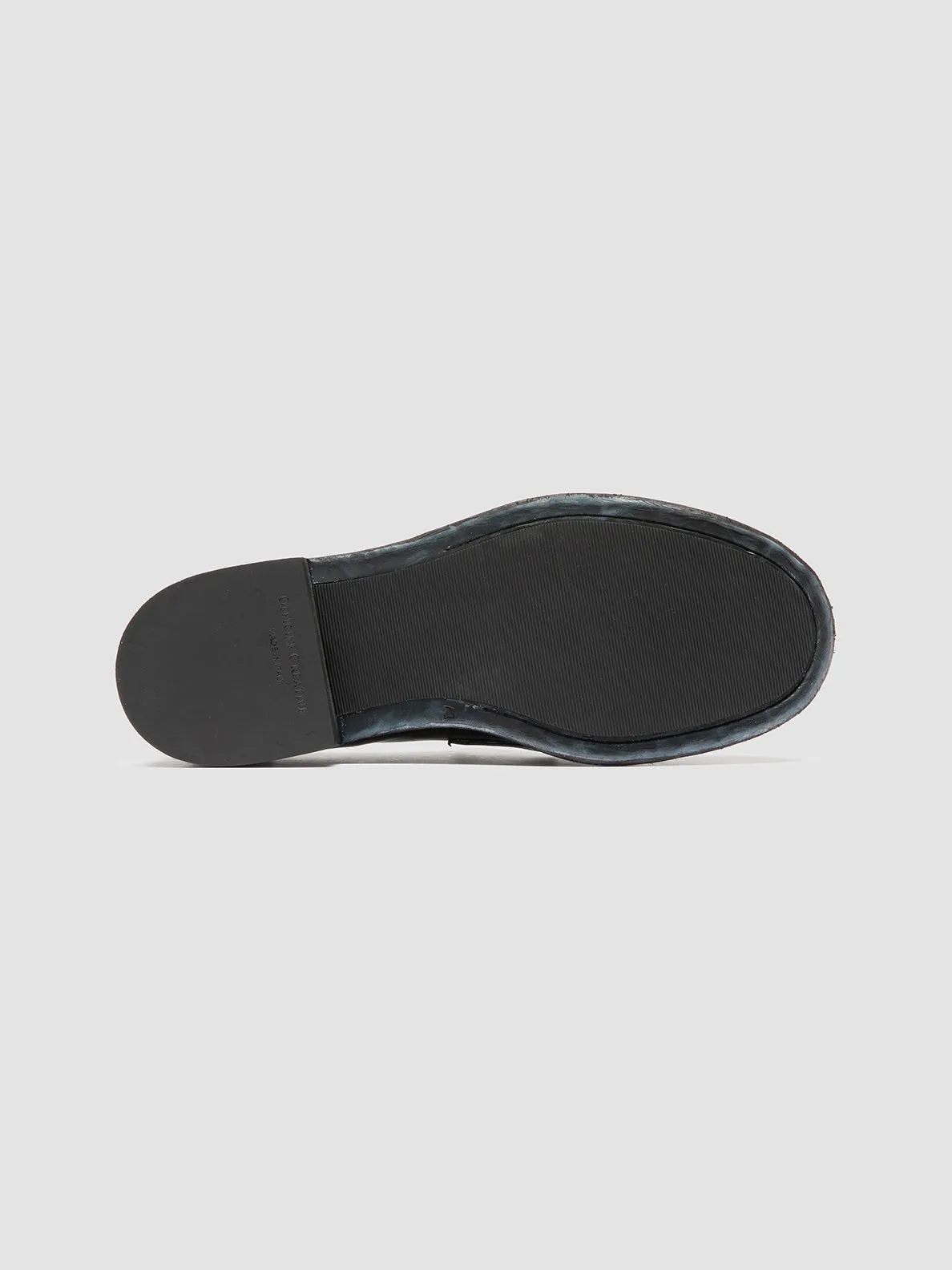Wind Guard RUGGED 009 - Black Leather Penny Loafers