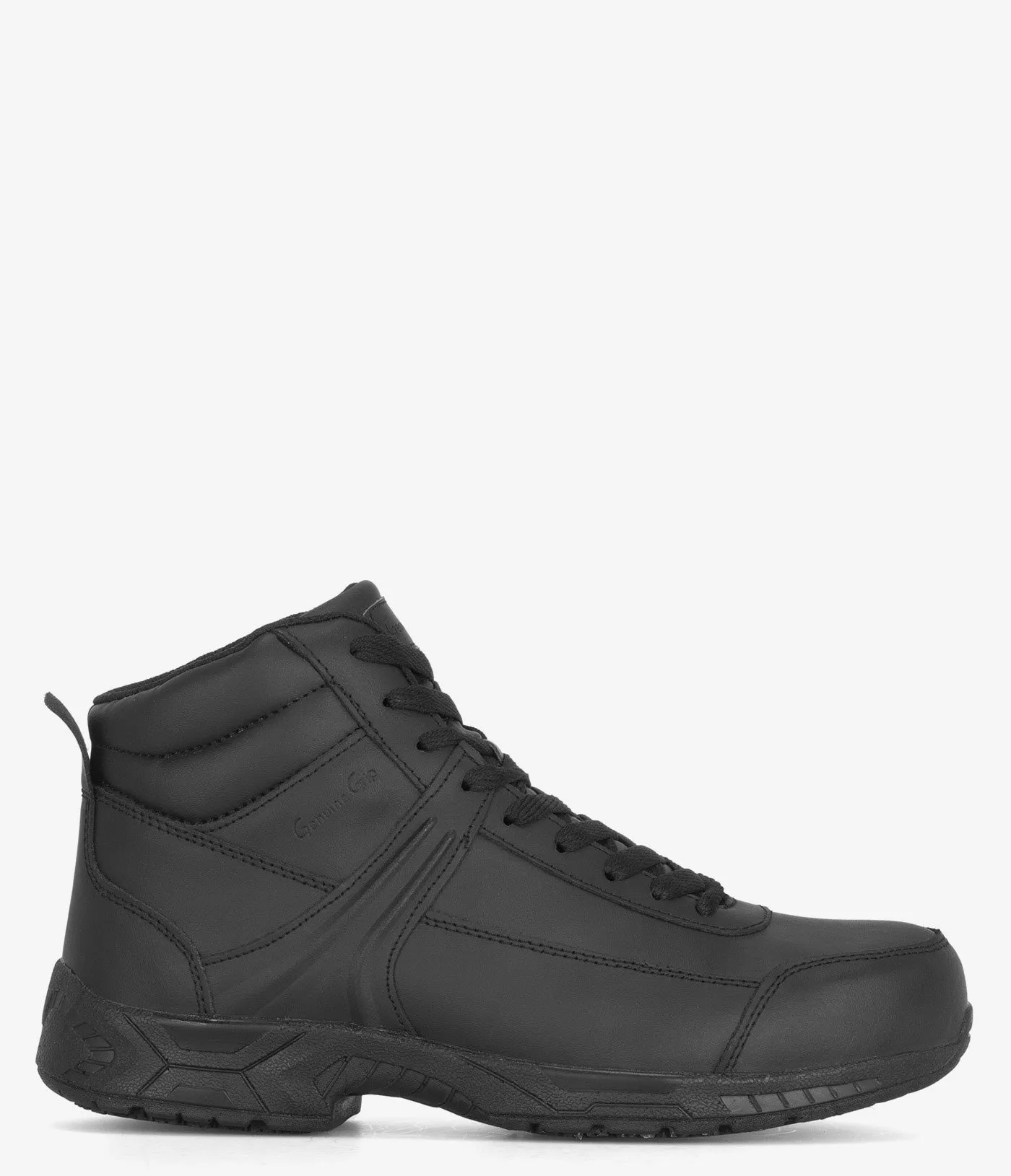 Genuine Grip Athletic 6" Steel Safety Toe Boot Fashion Statement Low Profile Rough Terrain