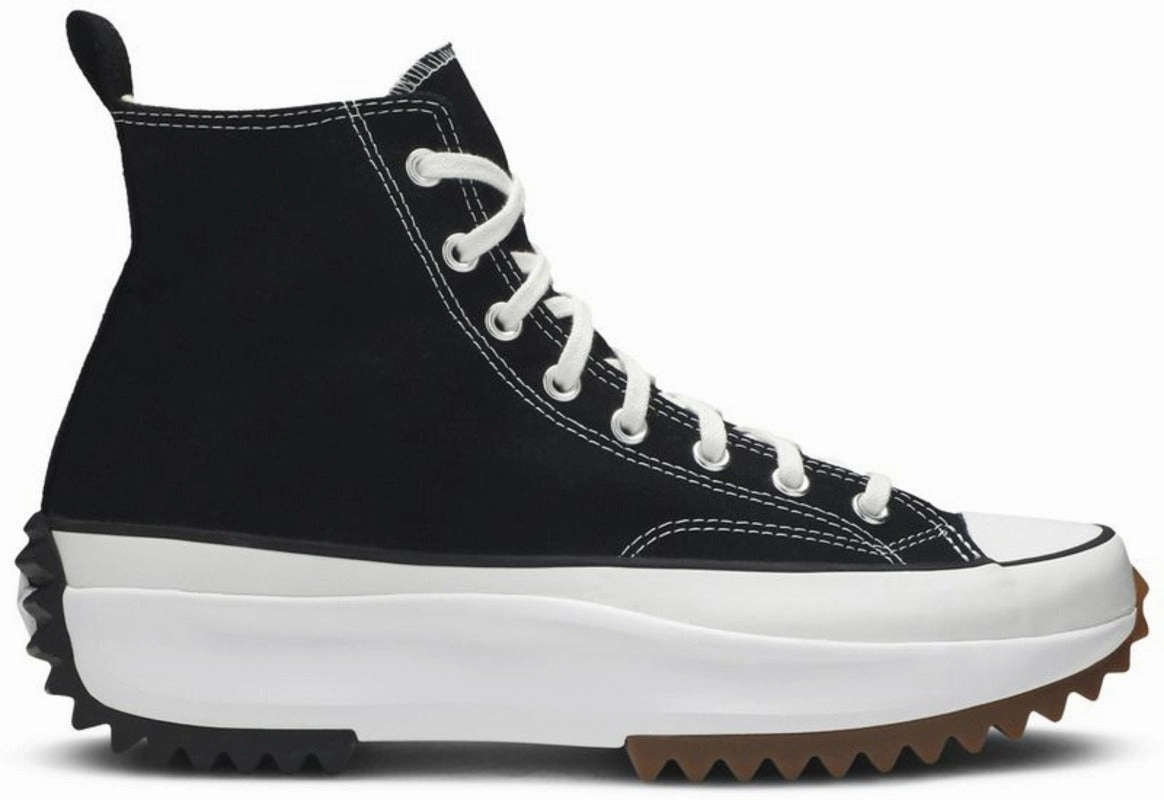 Converse Run Star Hike Hi Black White Gum outdoor durability