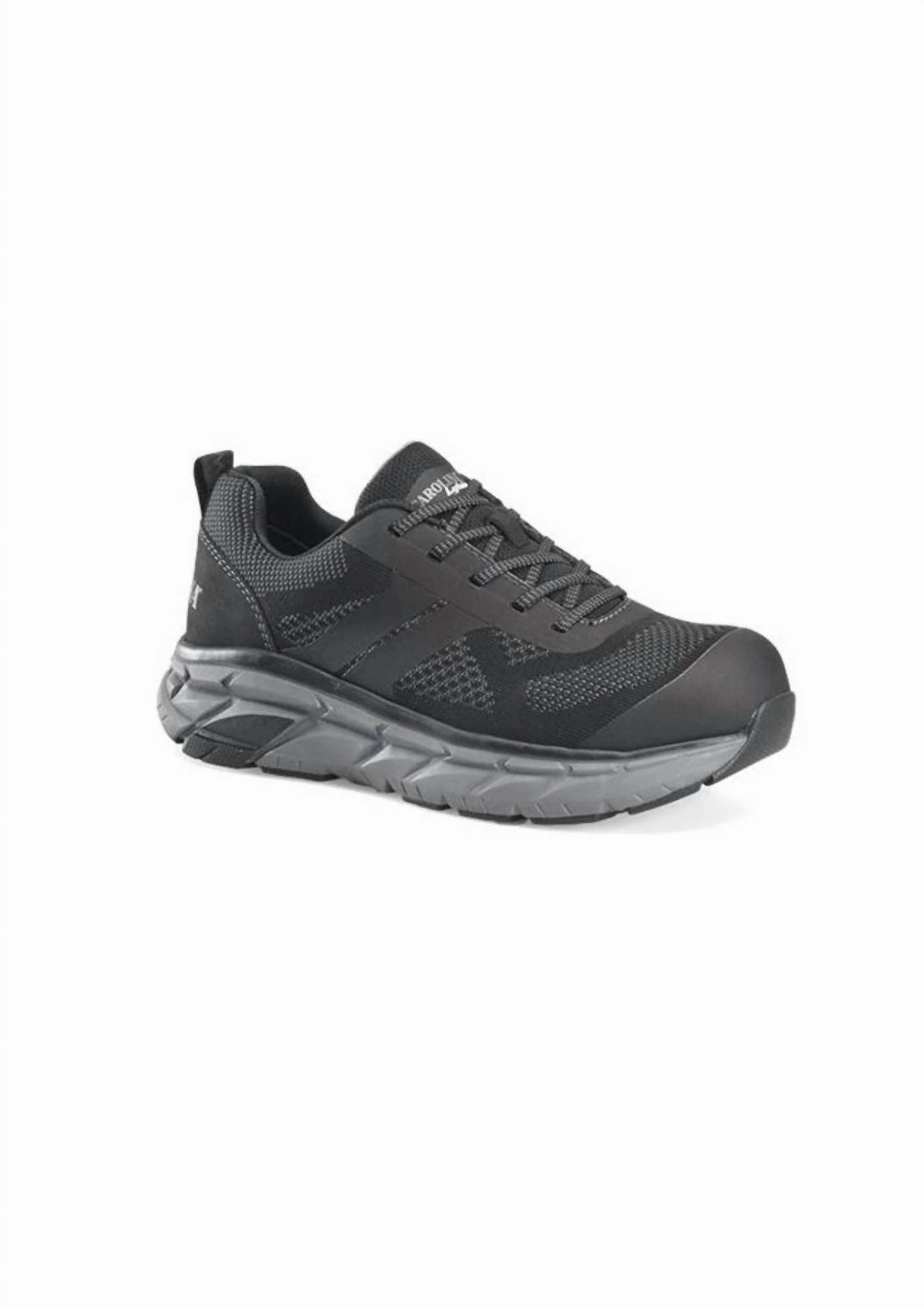 Flexible Soles Men's Align Voltrex Lo Work Shoes In Black