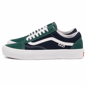 Reinforced Sides Easy - access Vans - Skate Old Skool (Blue/Green)