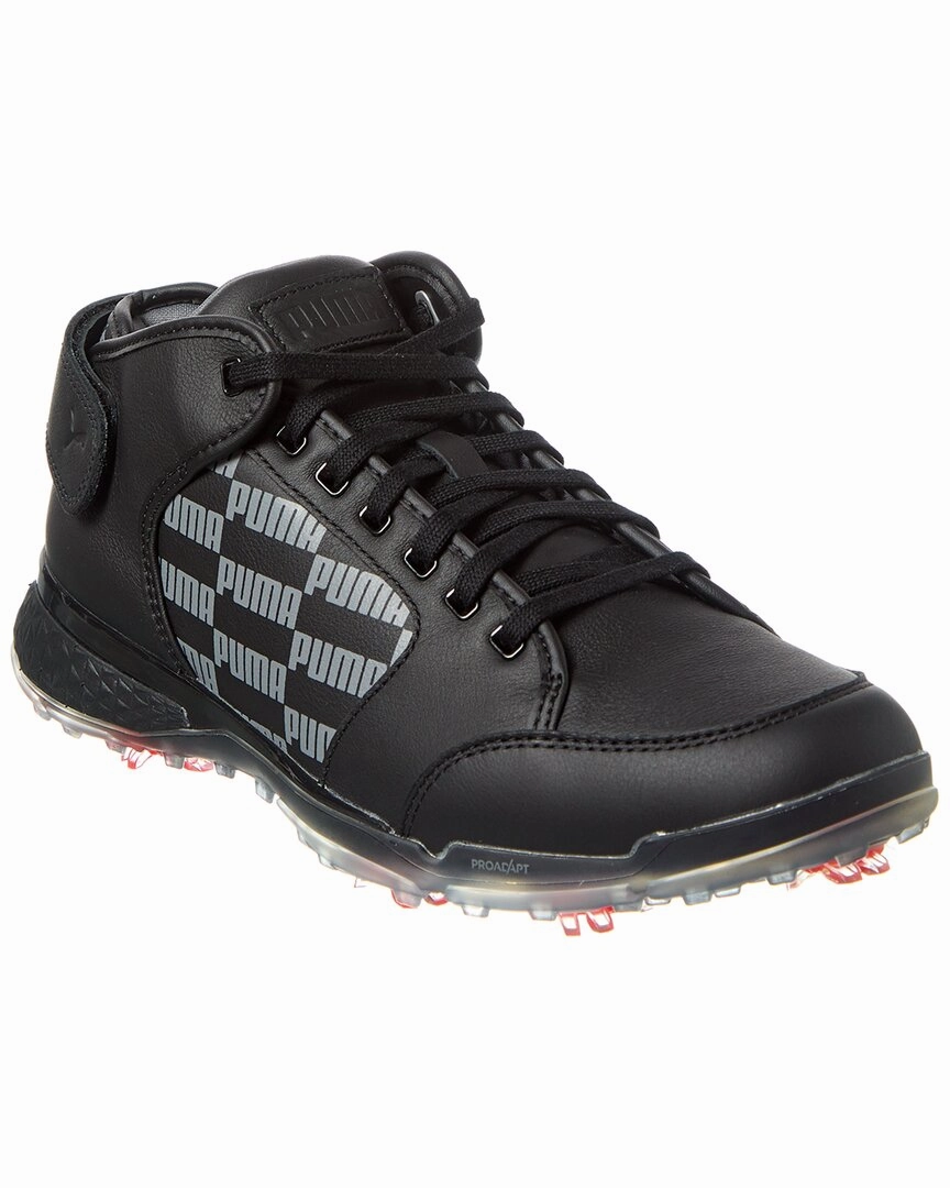 PUMA Golf PROADAPT Delta Leather Golf Shoe Retro design