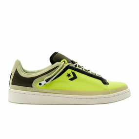breathable lining shoes Branded quality Converse Pro Leather OX Lemon Venom/Black/Egret  169523C Men's