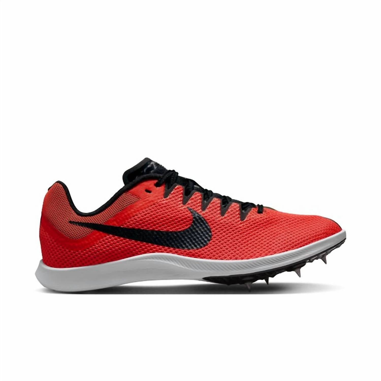 Men's Rival Distance Sneaker In Bright Crimson/black Superior Grip