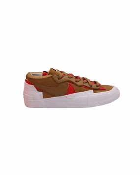 running shoes for men in their 50s school shoes Sacai x Nike Blazer Low Sneakers in British Tan Suede