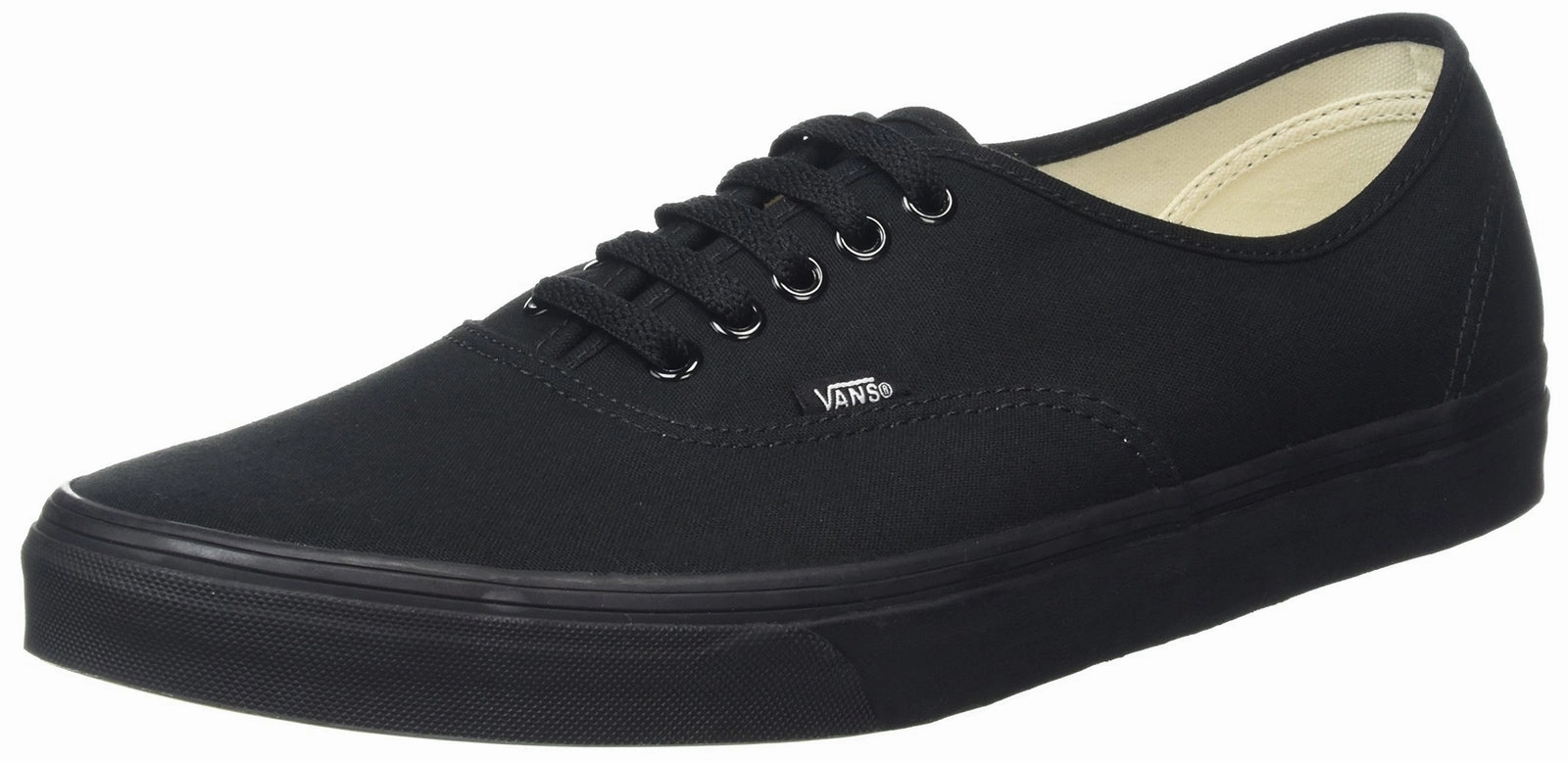 SyntheticLeather running on track shoes VANS Authentic Black/Black Low Top Shoes