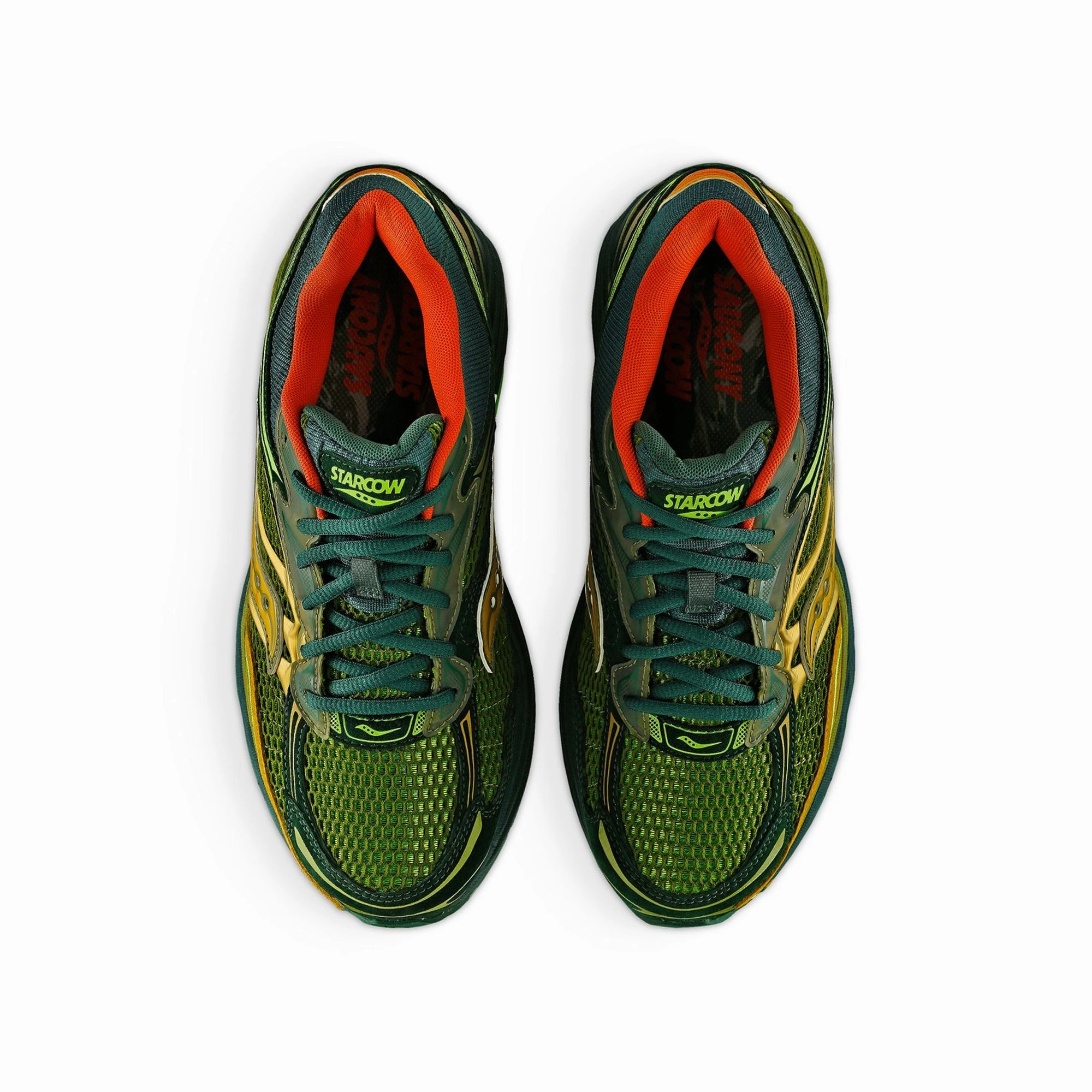 Saucony x Starcow Pro Grid Omni 9 Shoes Elastic Band Anti slip surface