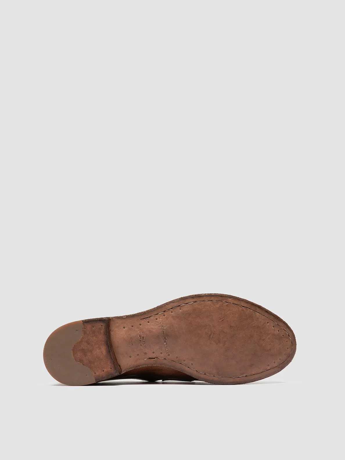 ARCHIVE 522 - Brown Leather Penny Loafers Look Good Modern Edge
