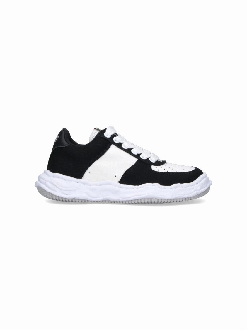 Low-Top Sneakers With Round Toe Design wide - width shoe option formal - sport
