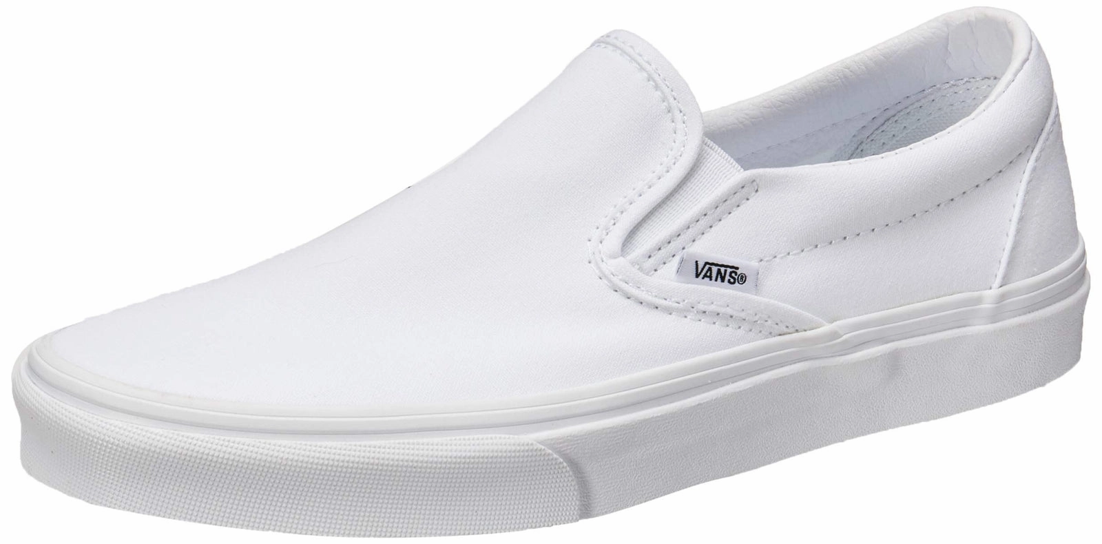 VANS Classic Slip-On 'True White' Shoes reduced fatigue custom - fit shoes