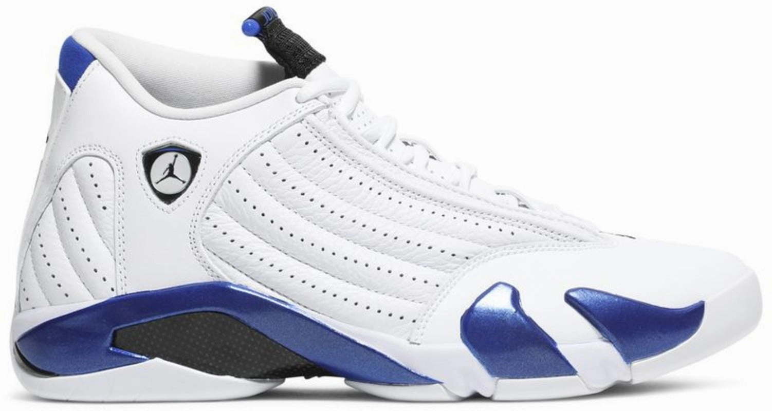 RubberOutsole fun - run Jordan 14 Retro White Hyper Royal