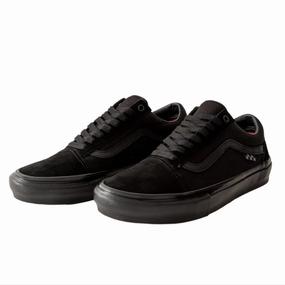 Vans - Skate Old Skool (Black/Black) Footbed Elastic Material