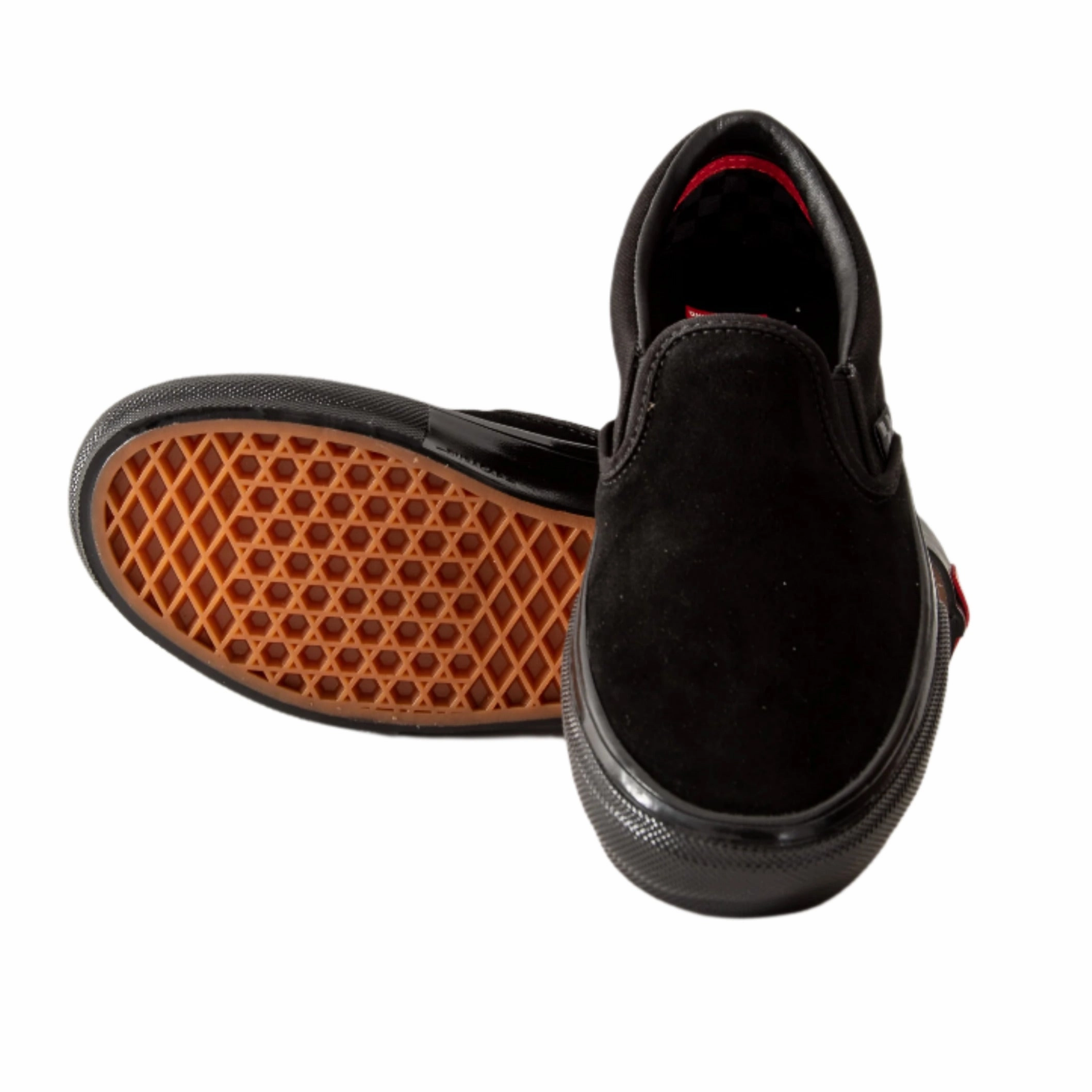 Vans - Skate Slip-On (Black/Black) reflective shoe element Fresh Foam