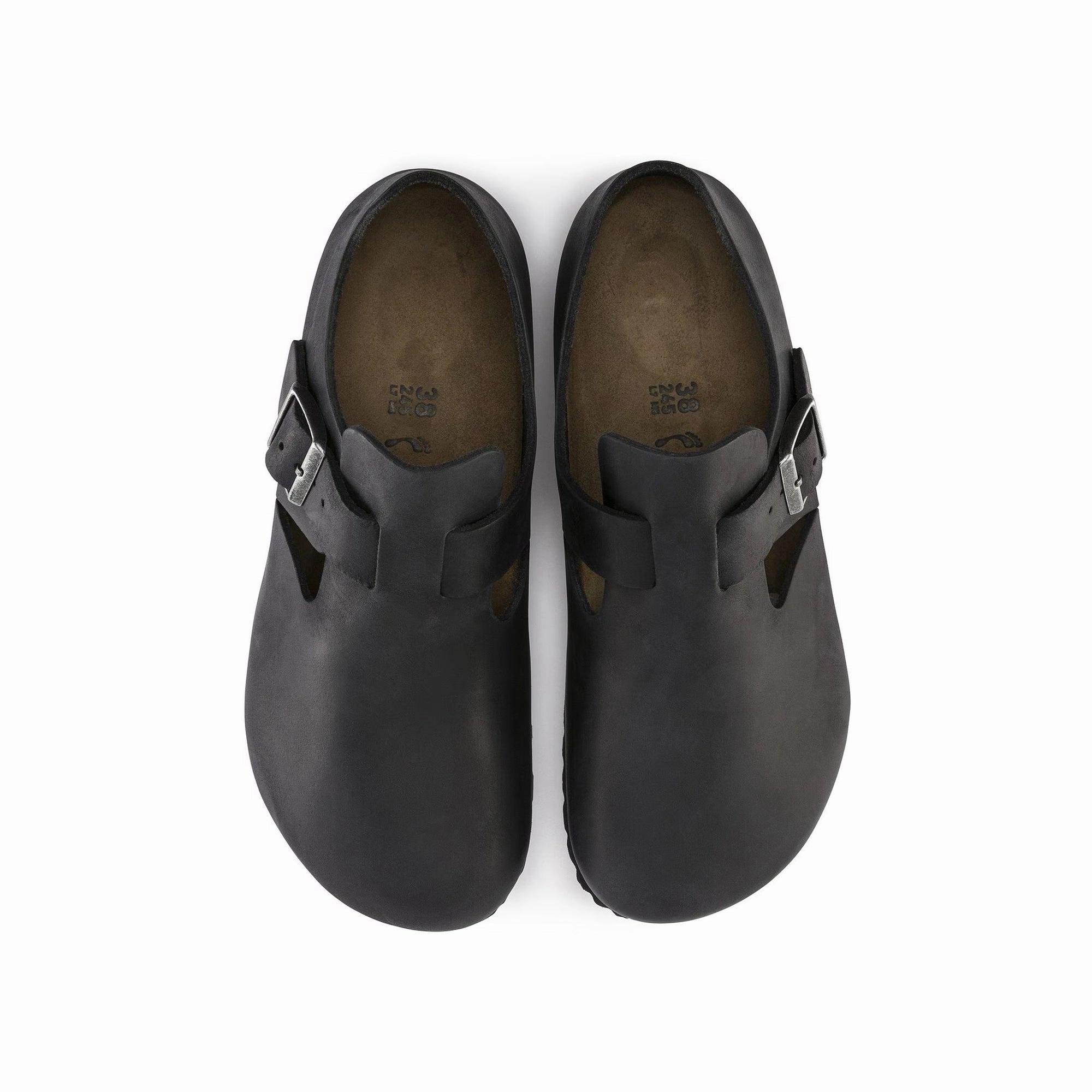 Birkenstock Mens London Oiled Leather Sandals Rubber Outsole