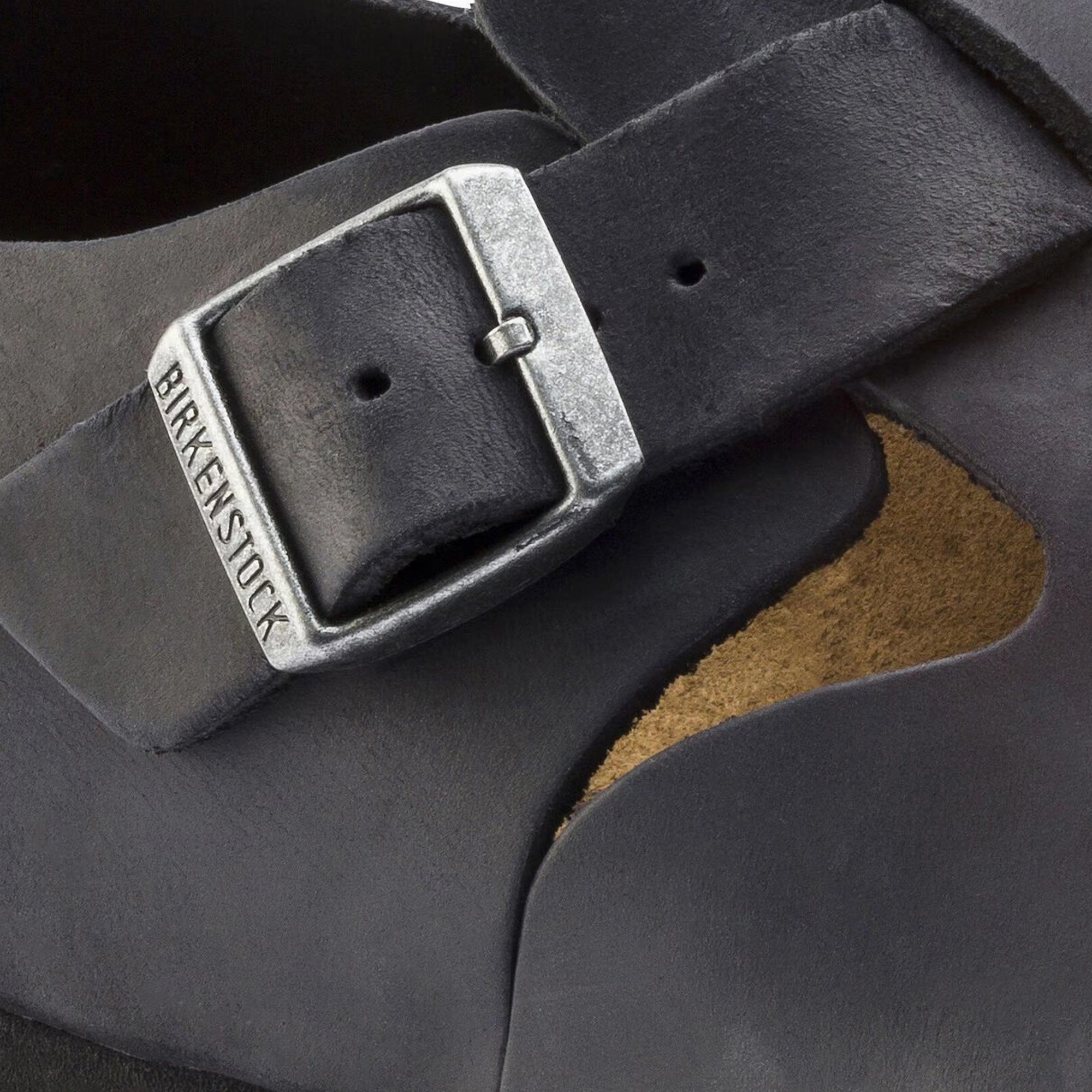 Birkenstock Mens London Oiled Leather Sandals Firm Step Off Duty