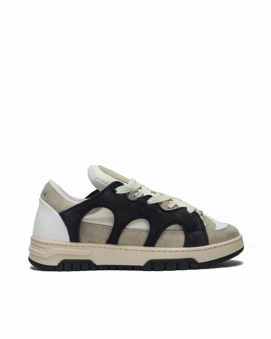 anaerobic exercise shoe adequacy 1 Sneakers Cream/Navy Blue