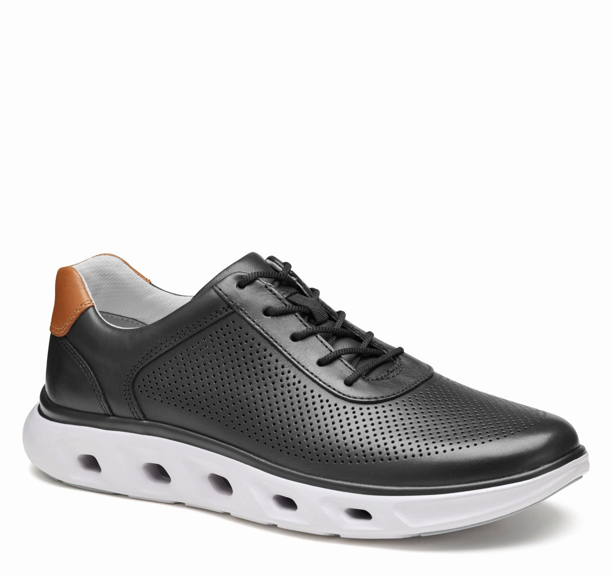 Johnston & Murphy Men's Cruz Perfed U-Throat Sneaker Shoe Toe Protection