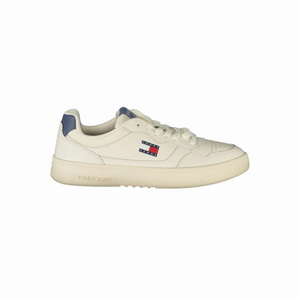 Tommy Hilfiger Leather Men Men's Sneaker running at night shoes