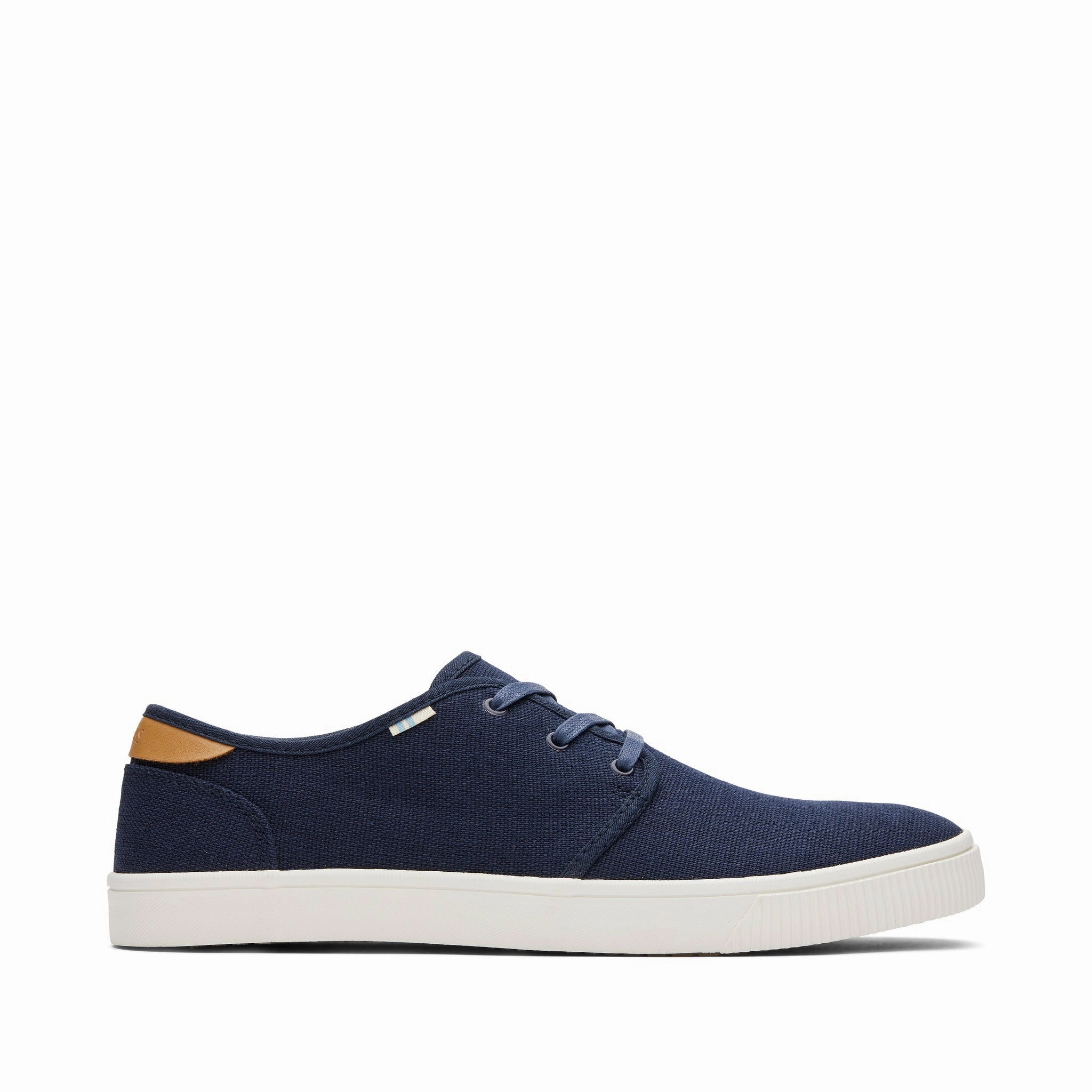Carlo Navy Heritage Canvas Lace-Up Sneaker Energy - Efficient