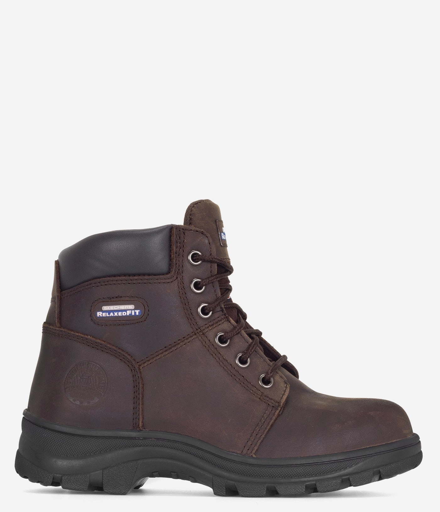 Waterproof City Walking Skechers Work Workshire Peril Relaxed Fit Safety Toe Boot - Women