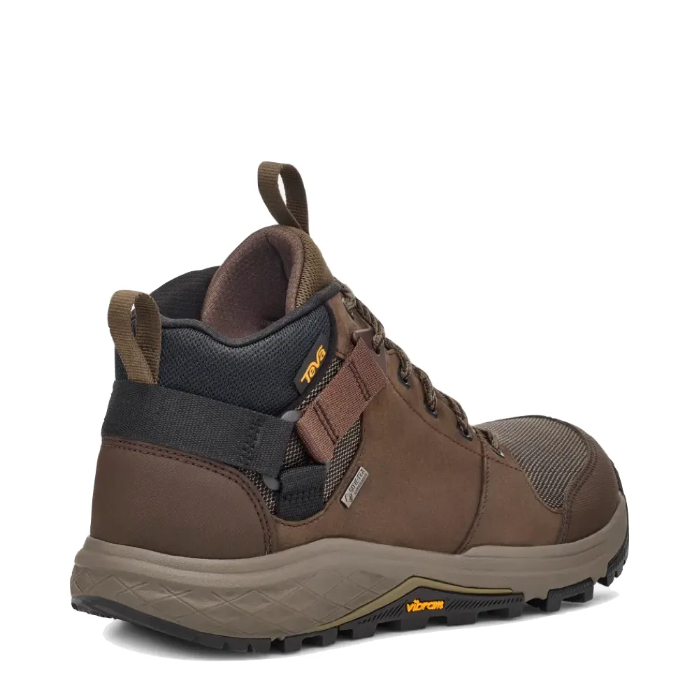 Teva Men's Grandview Mid GTX Waterproof Hiker in Chocolate Brown Cat Stroll