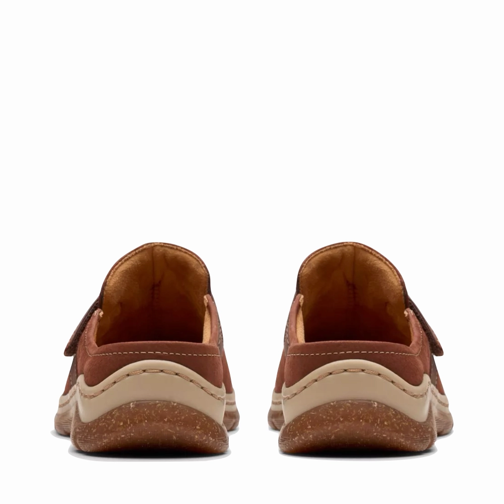 Clarks Women's Orlene Clog in Brittish Tan Daily Move No Pressure