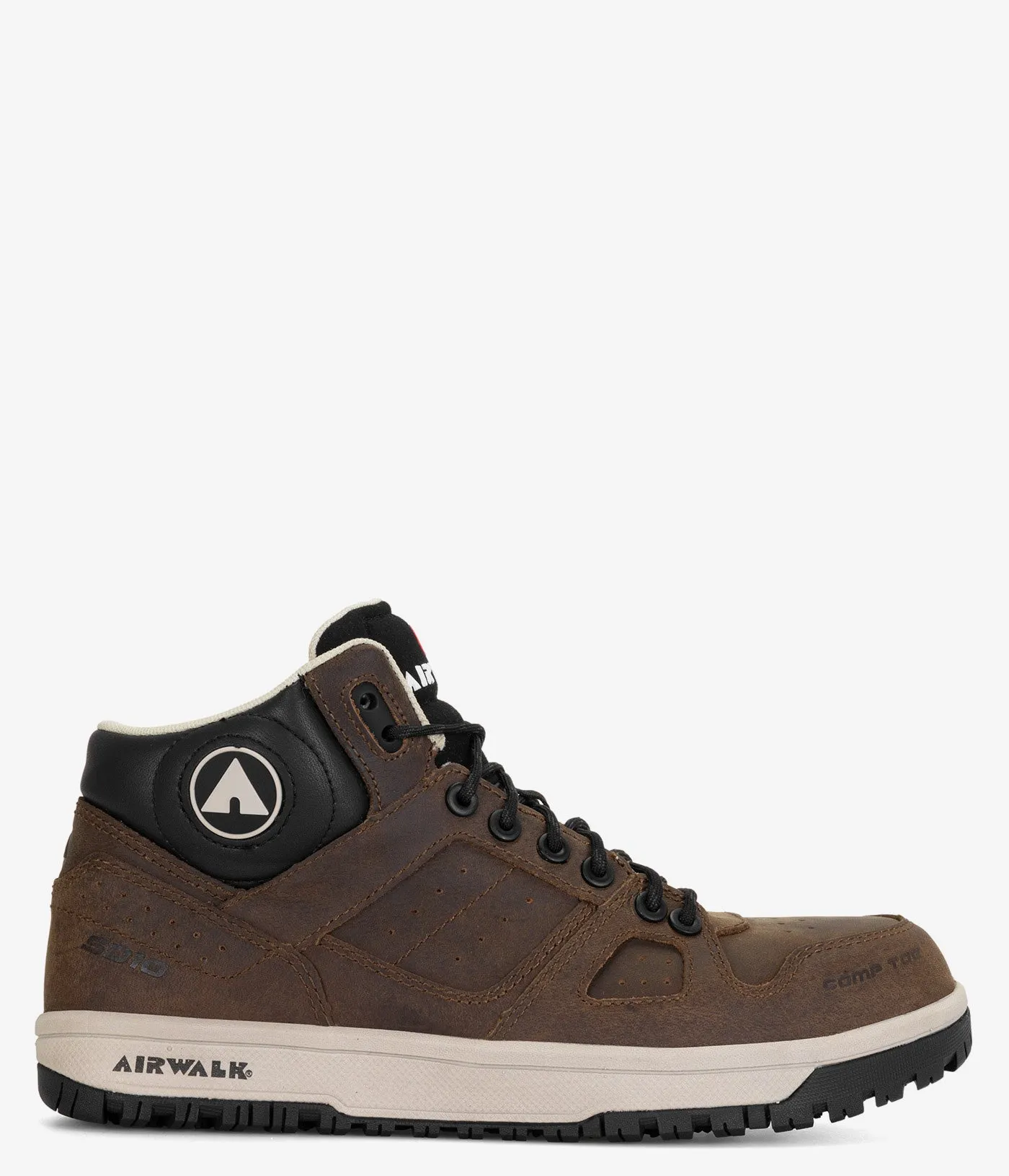 Airwalk Mongo Mid Composite Toe ESD Work Shoe - Men Minimal Color Lightweight Construction