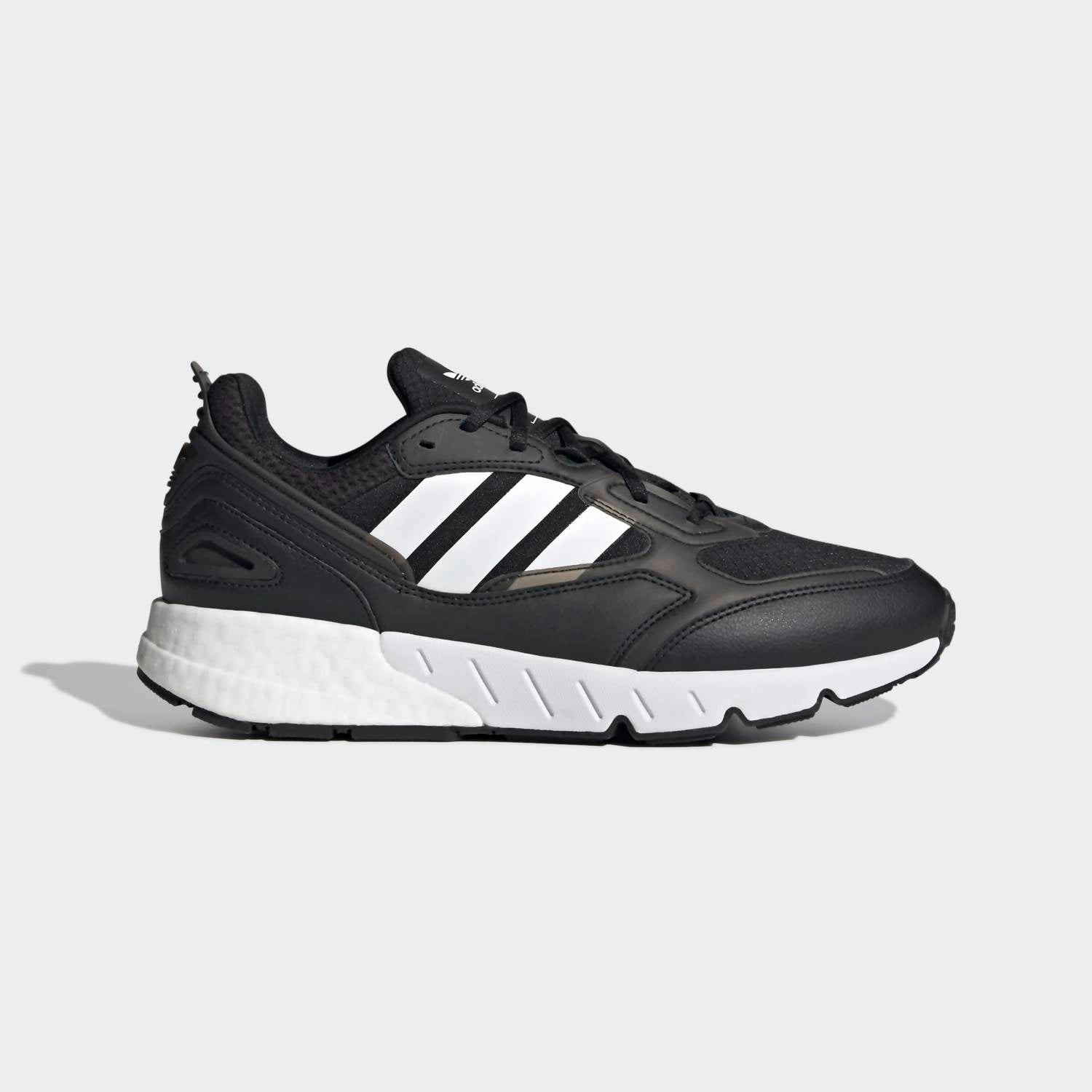 speed equipment sports lovers Men's Zx 1K Boost 2.0 Sneaker - Medium Width In Black/black/white