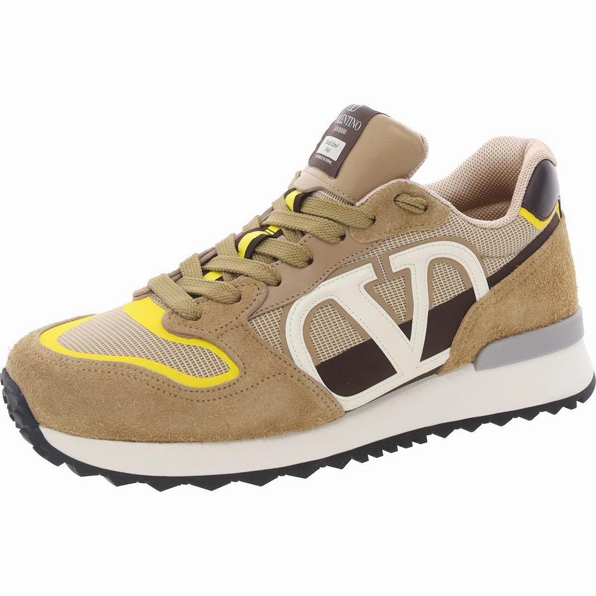 Mens Lace-Up Suede Casual And Fashion Sneakers quality shoes