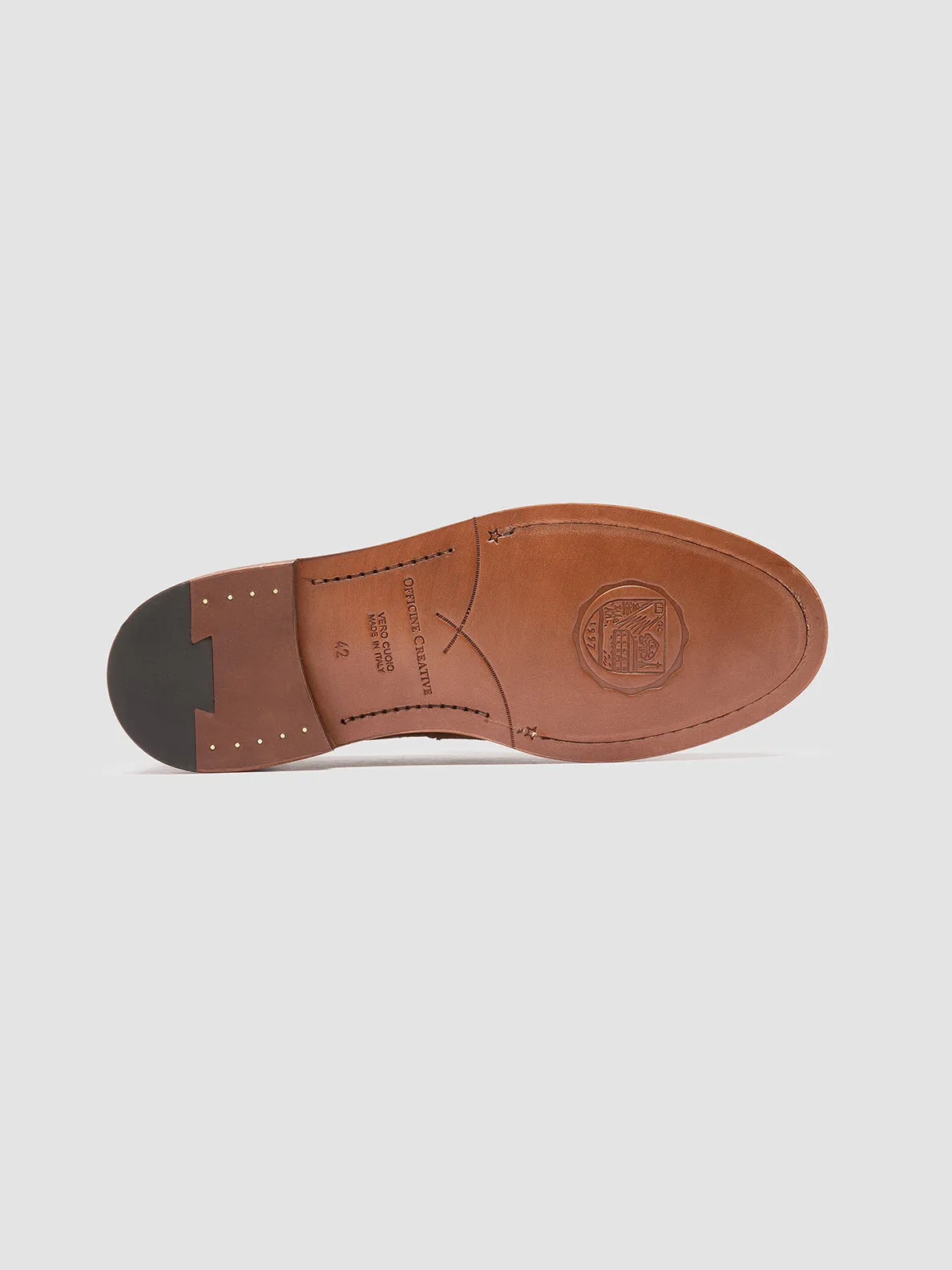 Dark Shade SAX 001 - Brown Suede Penny Loafers