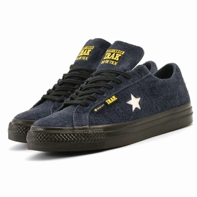 canoeing shoes Cons - Converse x IRAK NYC One Star Pro OX (Navy/Black/Vibrant Yellow)
