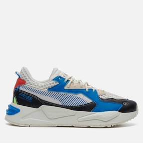 Men's Rs -Z Re. Gen Sneakers In Ivory White/blue Youth Style