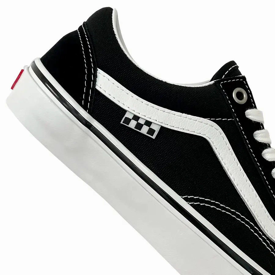 Vans Skate Old Skool Skateboarding Shoe Lace Free Fastenings
