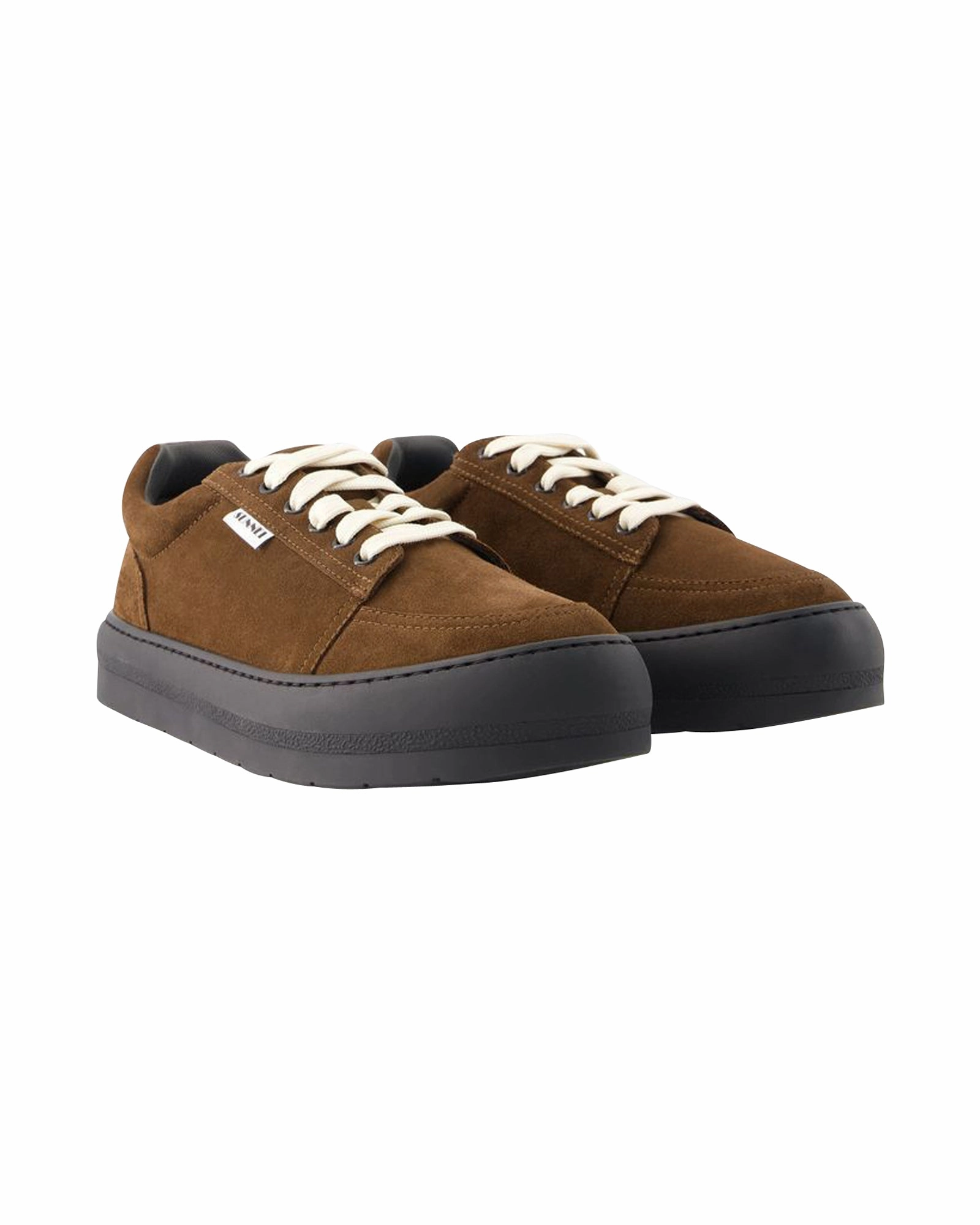 water - repellent - upper - feature shoes Sneakers Dreamy - Sunnei - Leather - Chocolate