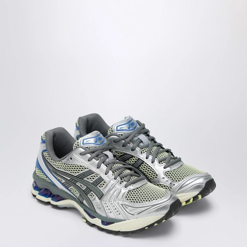 Sneakers Gel-Kayano 14 Soft yellow/Asics Men's blue casual wearers walkers' shoes