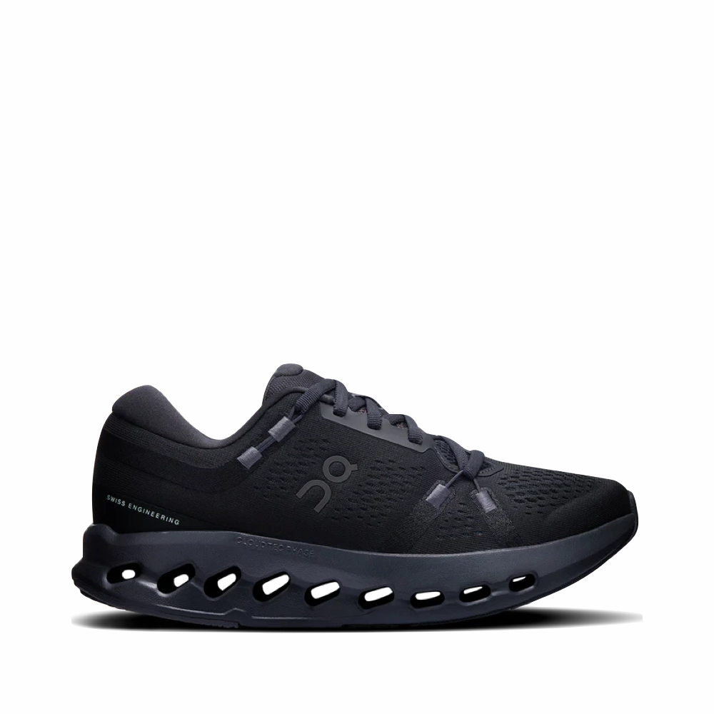 Any Season On Women's Cloudsurfer 2 Sneaker in Black/Black