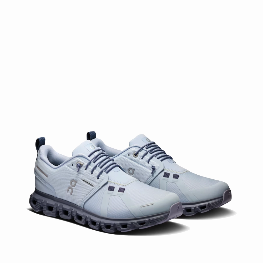 Sporty Style Textile Upper On Women's Cloud 6 Waterproof Sneaker in Heather/Metal