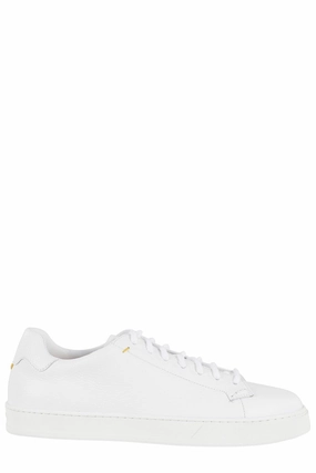 Hammered Leather Sneaker Easy   To   Clean stretchable shoes