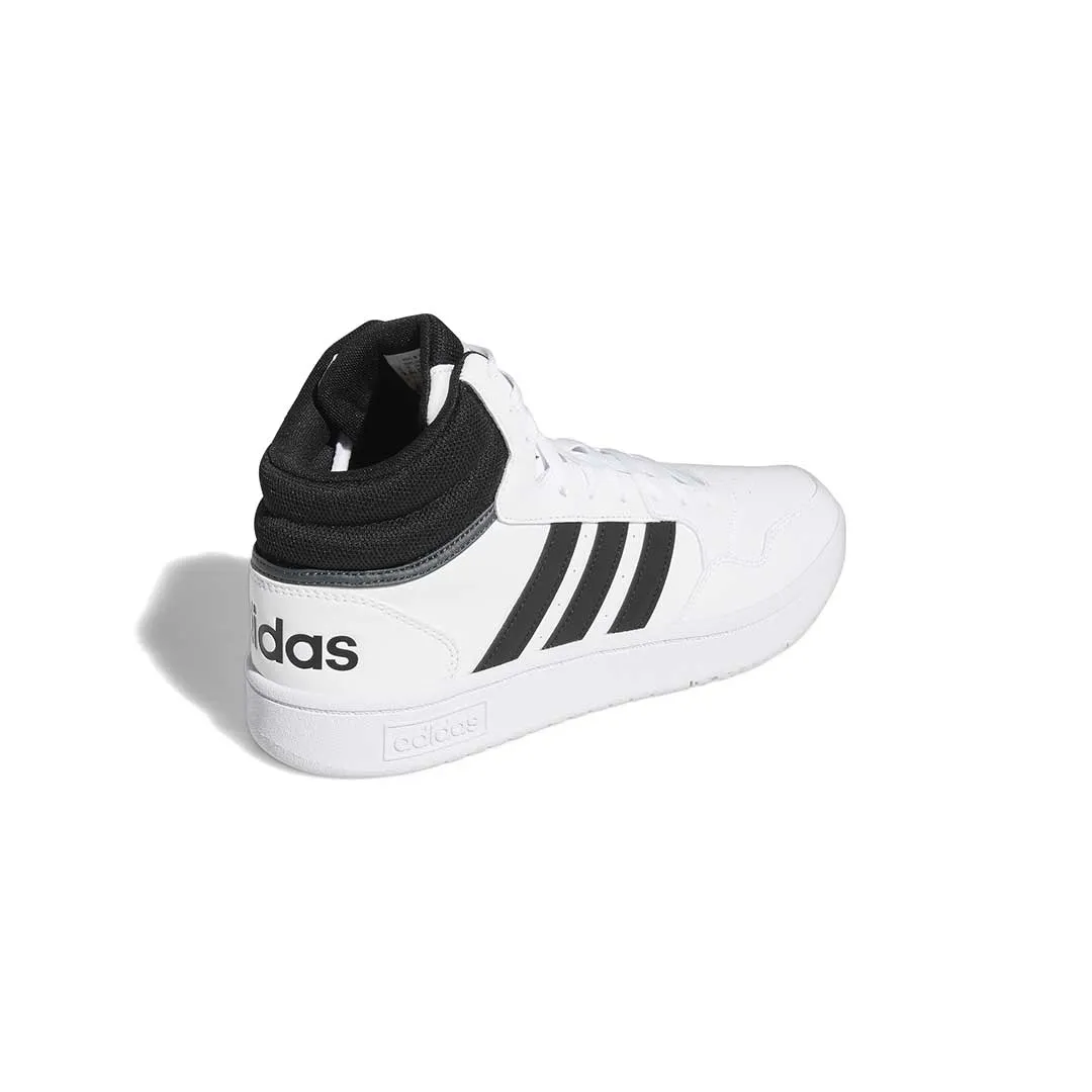 adidas - Men's Hoops 3.0 Mid Classic Vintage Shoes (GW3019) Slip On Design