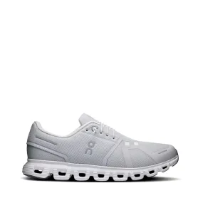 On Men's Cloud 6 Sneaker in Glacier/White amateur runner