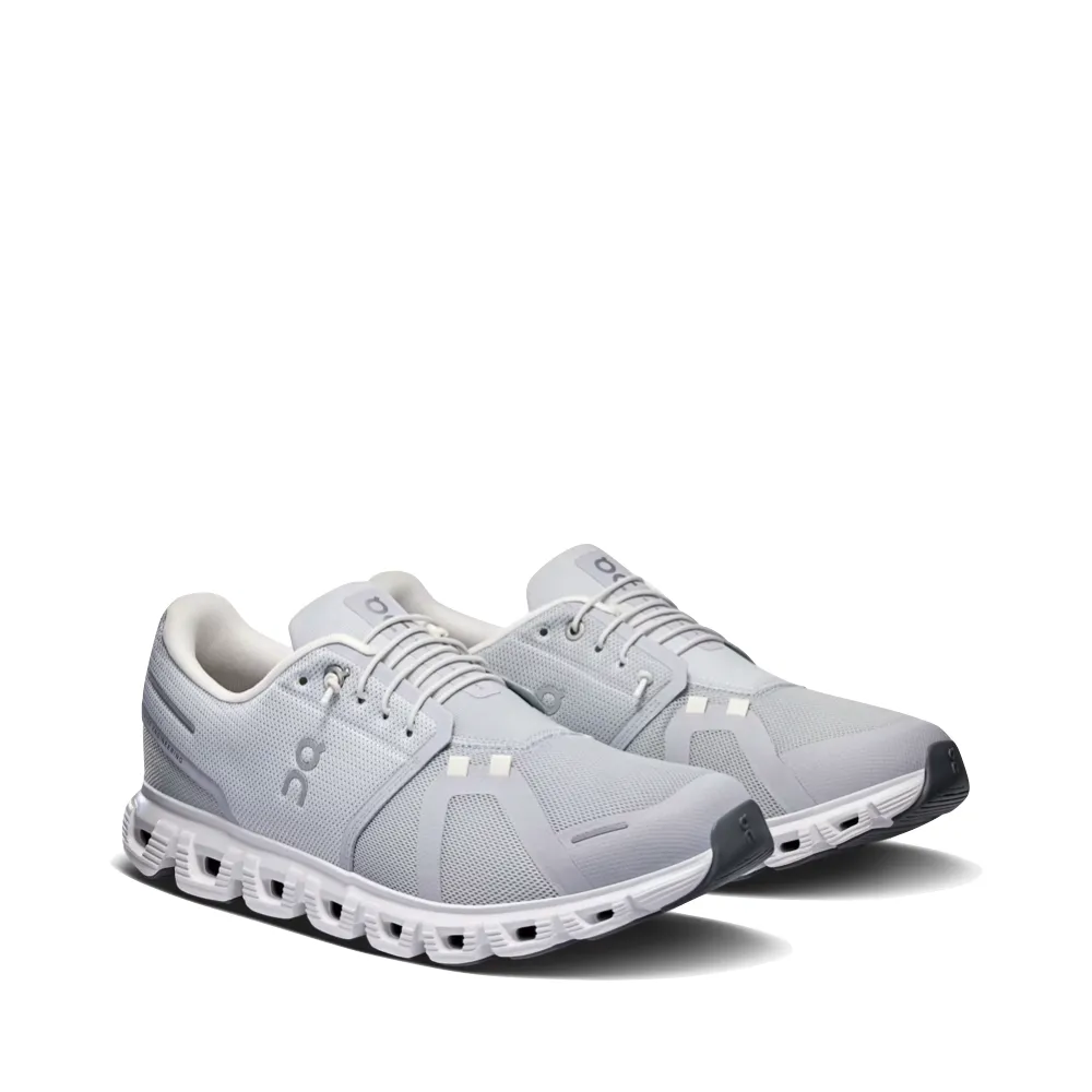 On Men's Cloud 6 Sneaker in Glacier/White seasonal - themed running gear