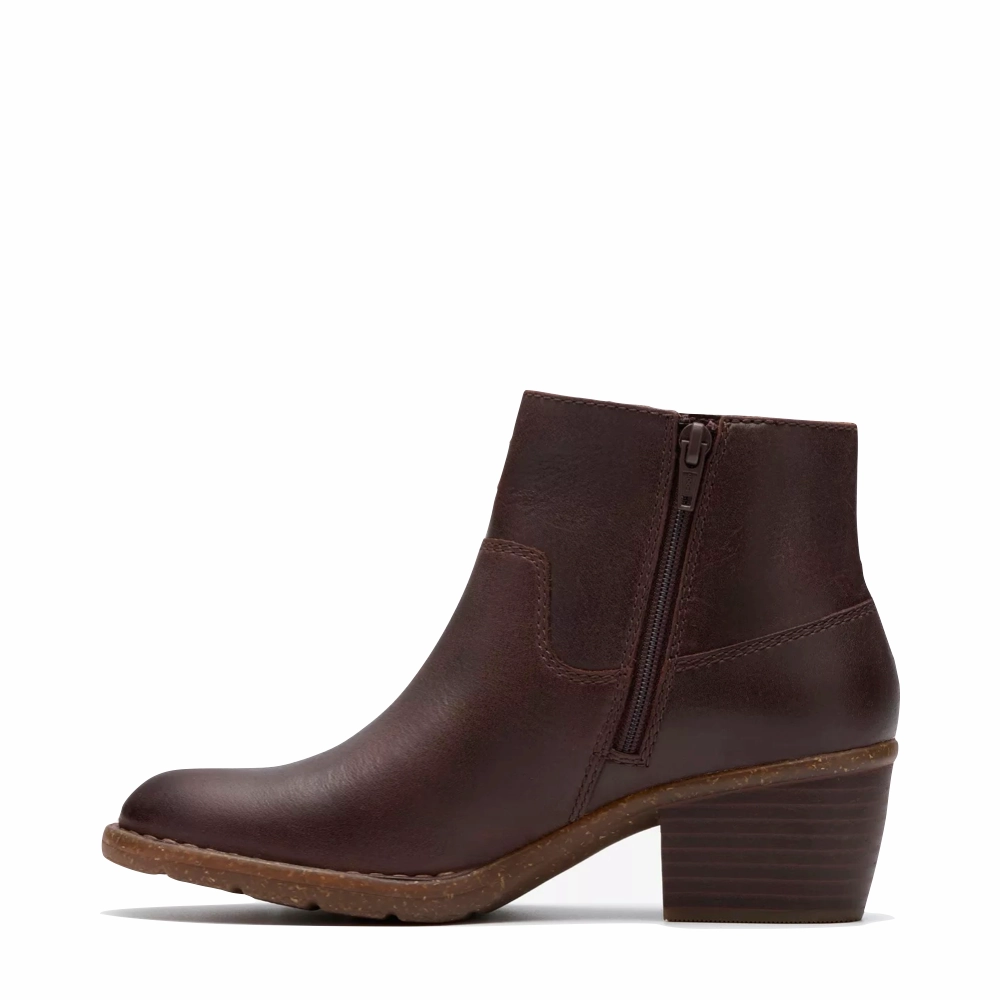 True Match Clarks Women's Kastela Top Ankle Boots in Brown